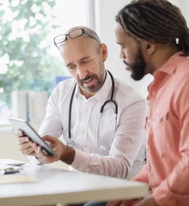 Doctor patient tablet